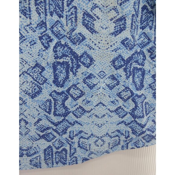 Ibkul Top Medium Golf Performance Shirt 1/4 Zip Geometric Active * - Picture 4 of 12